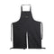 Tablier a jambe fendue noir