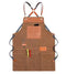 Tablier américain marron
