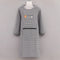 Tablier blouse gris