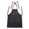 Tablier de barbecue noir