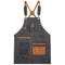 Tablier de travaille professionnel gris