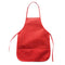 Tablier enfant jetable rouge