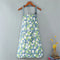 Tablier floral feuille jaune