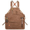 Tablier menuisier marron
