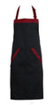 Tablier rouge et noir