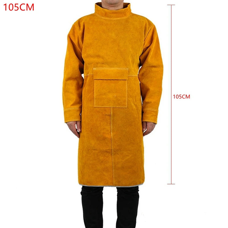 Le tablier moyen de soudeurs 