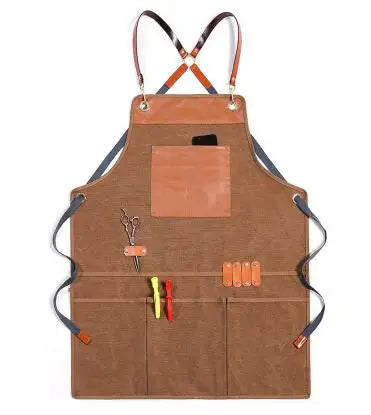 Tablier américain marron