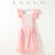 Tablier ancien rose 
