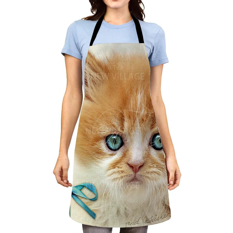 Tablier animaux de compagnie chat mignon