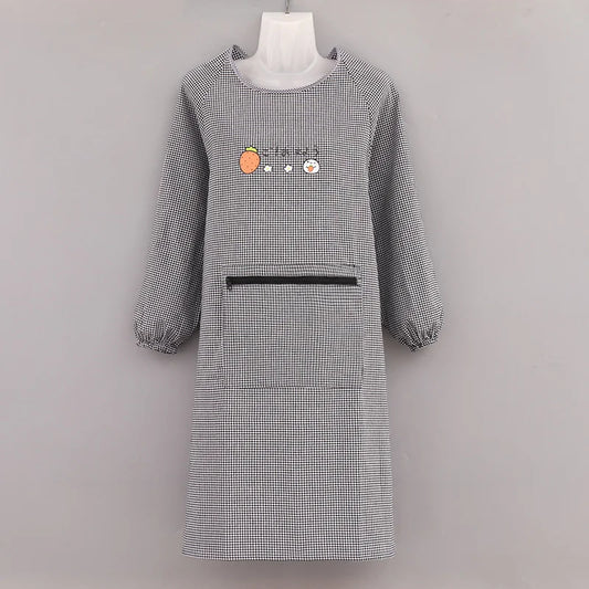 Tablier blouse gris 