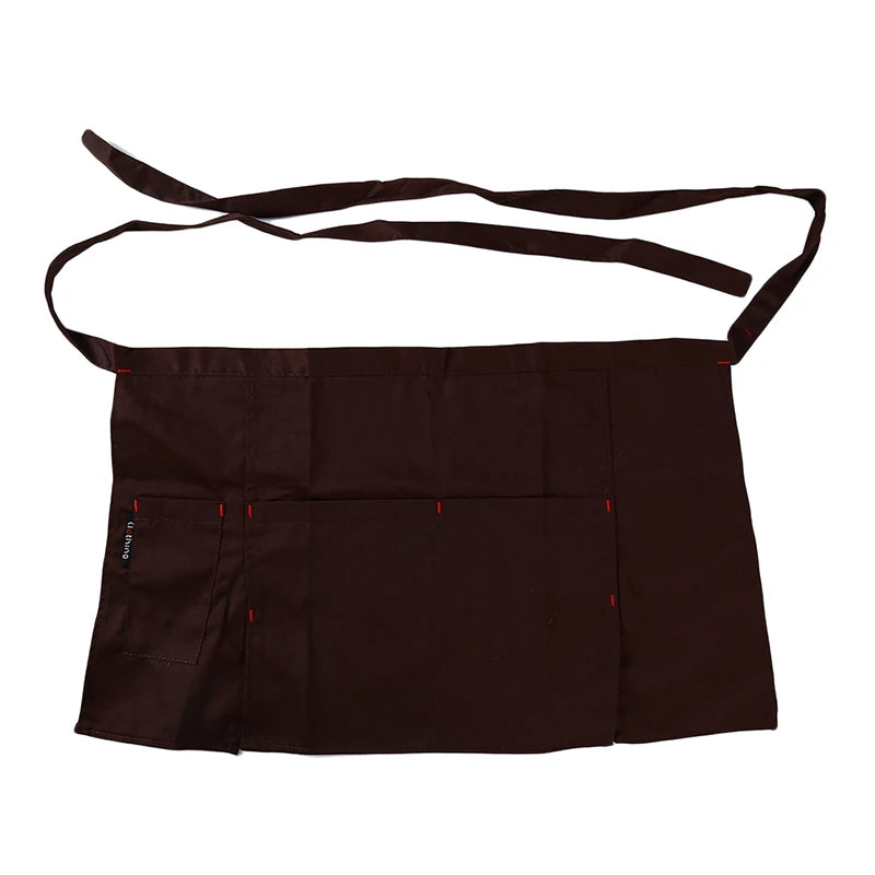 Tablier court marron 