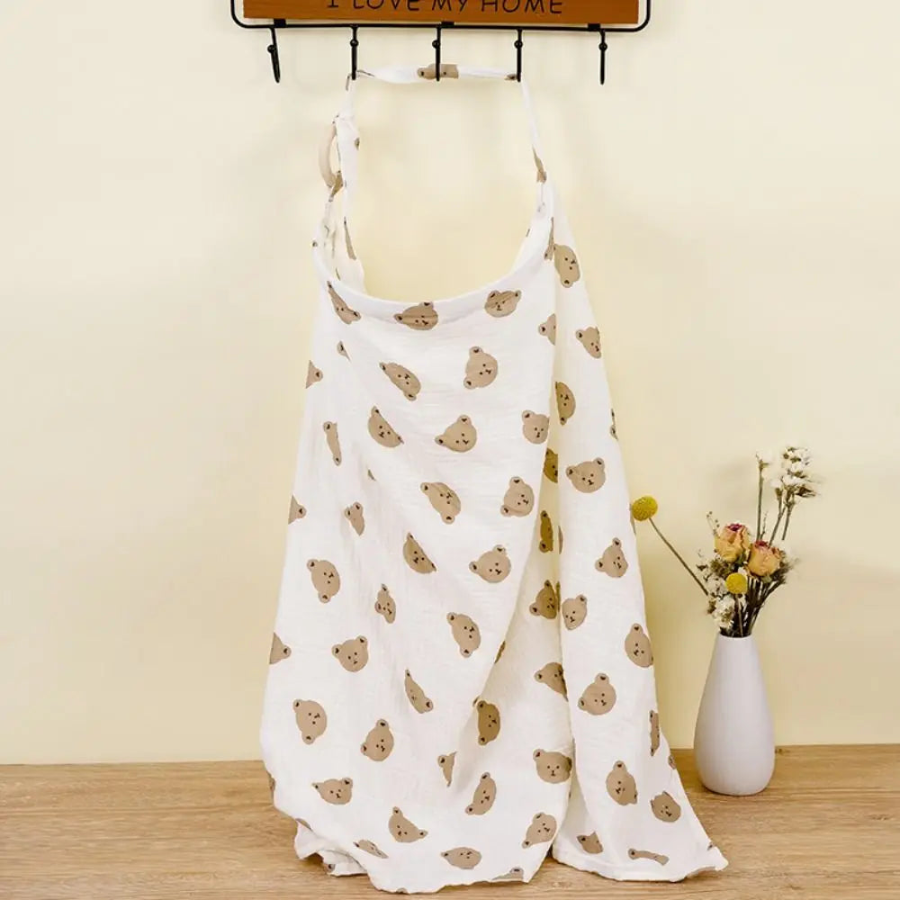 Tablier d'allaitement design ourson 