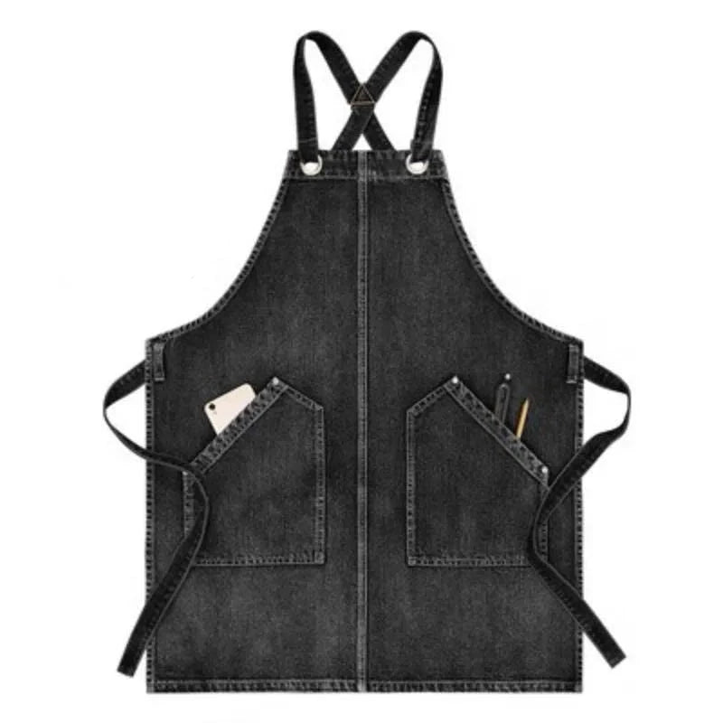 Tablier de barista noir 