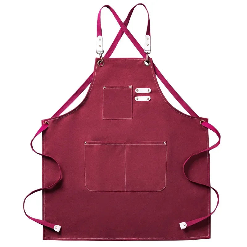 Tablier de bricolage rouge 