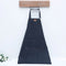 Tablier de cuisine en denim épais bleu foncée 