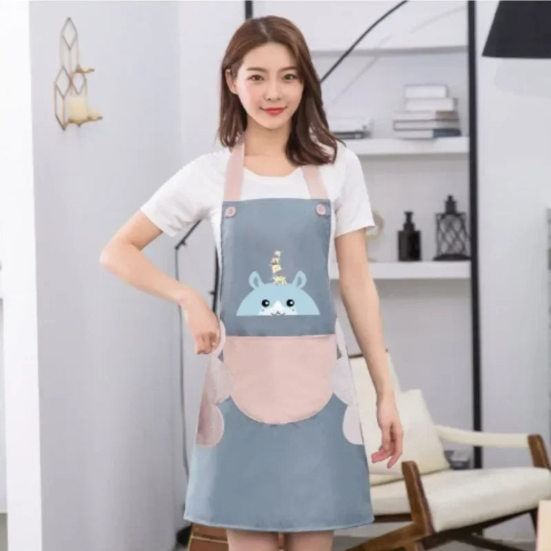 Tablier de cuisine essuie main