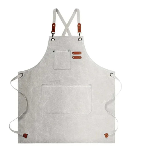Tablier de cuisine haute gamme blanc 