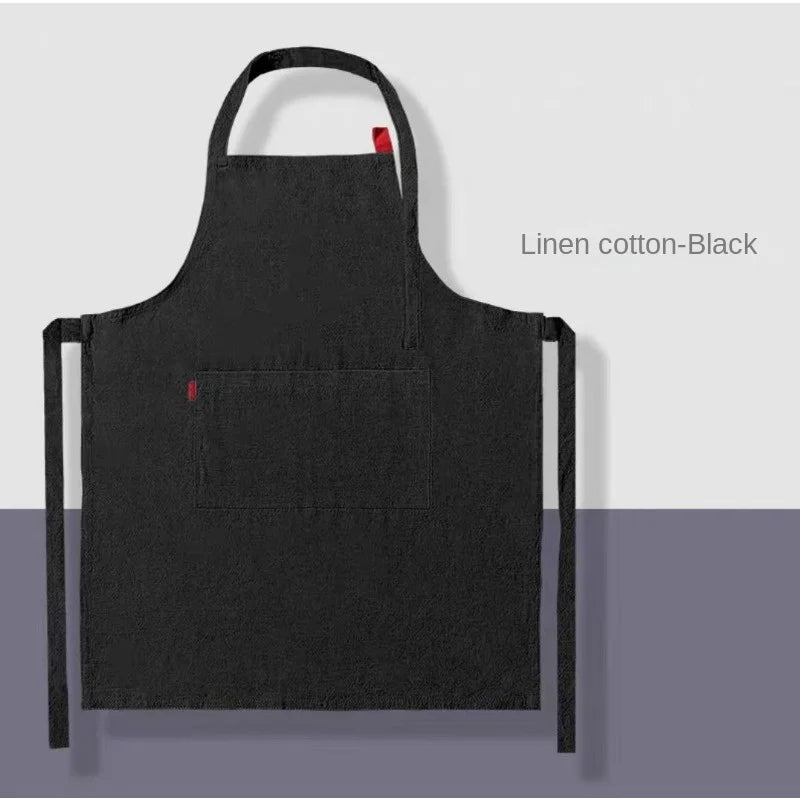 Tablier de cuisine pour enfant noir 