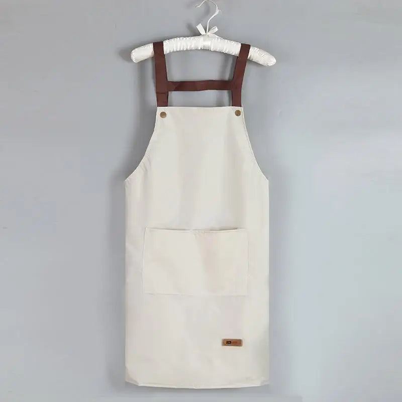 Tablier de cuisine étanche blanc