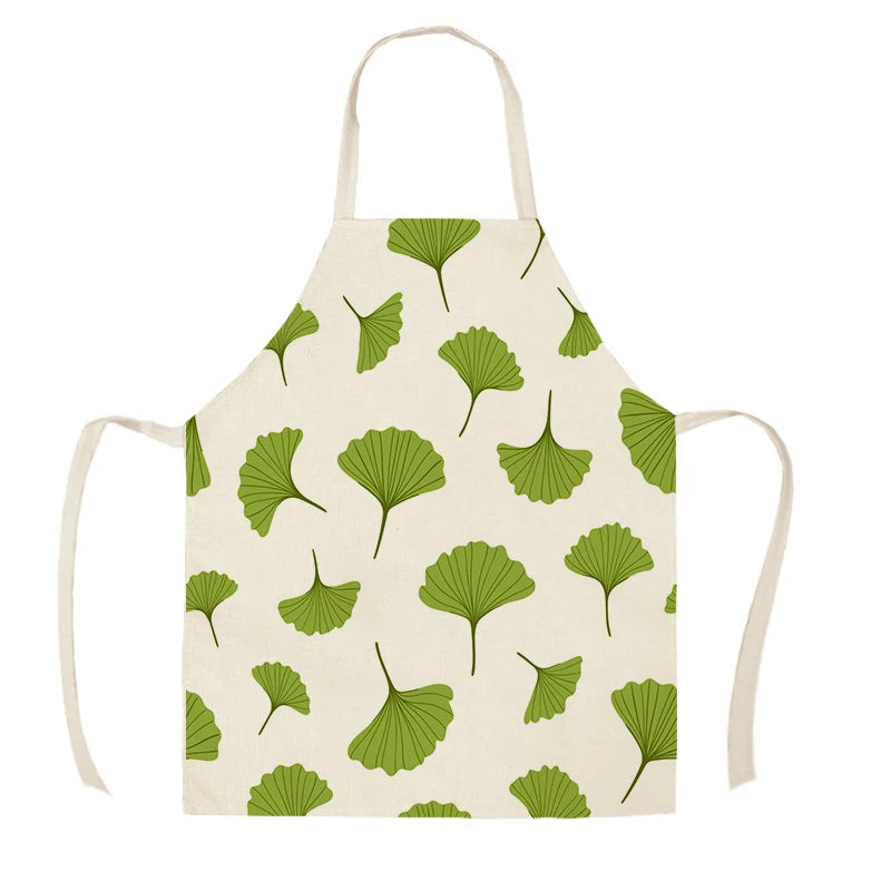 Tablier de la nature feuille verte 