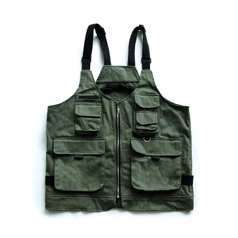 Tablier de pécheur vert 
