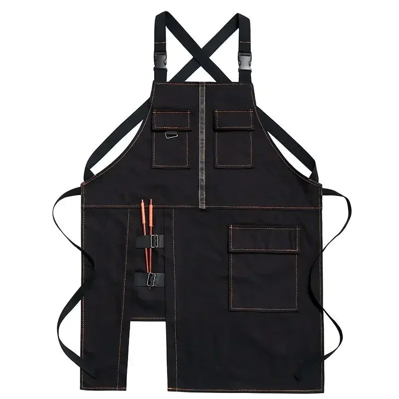 Tablier de peinture noir 