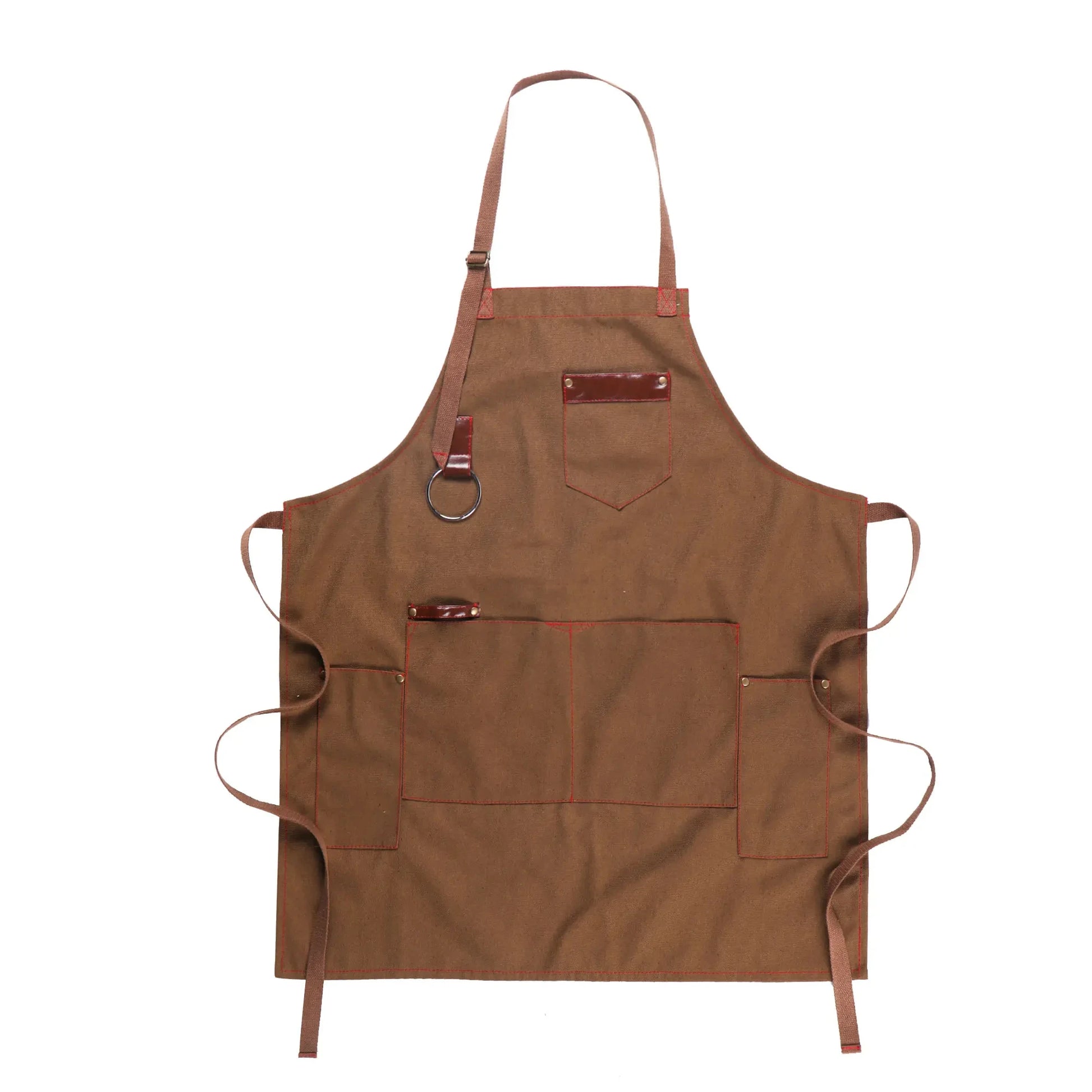 Tablier de professionnel marron 