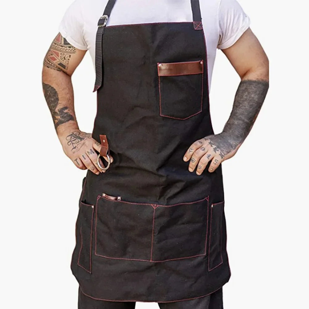 Tablier de professionnel noir 