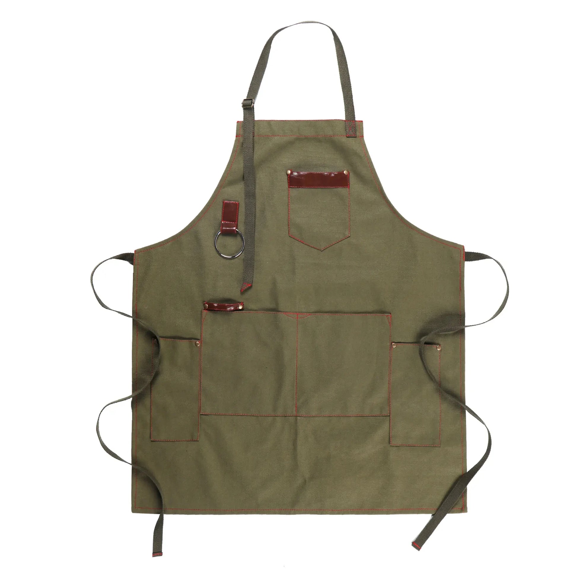 Tablier de professionnel vert 