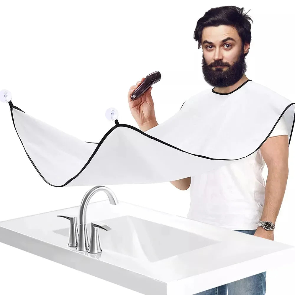 Tablier de rasage blanc 