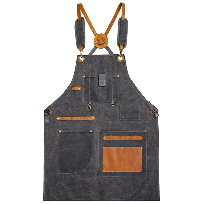 Tablier de travaille professionnel gris 