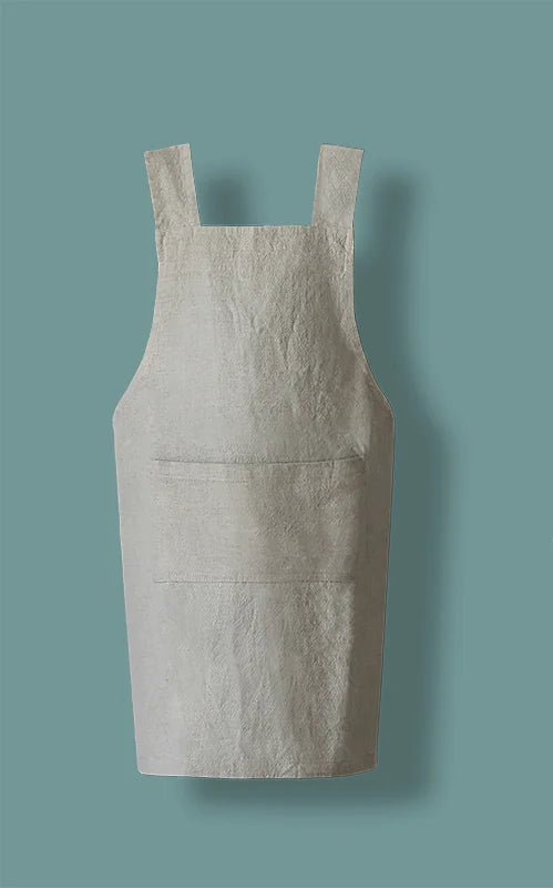 Tablier imperméable enfant blanc