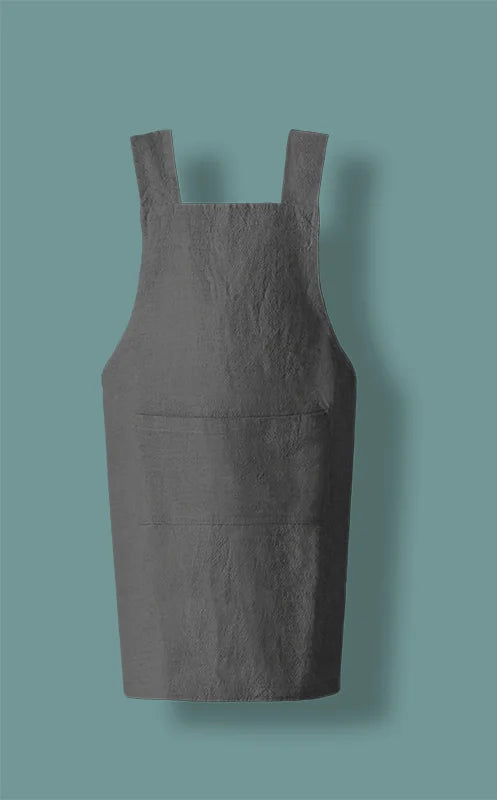 Tablier imperméable enfant gris foncée