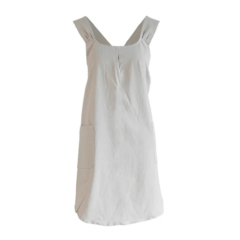 Tablier japonnais blanc 