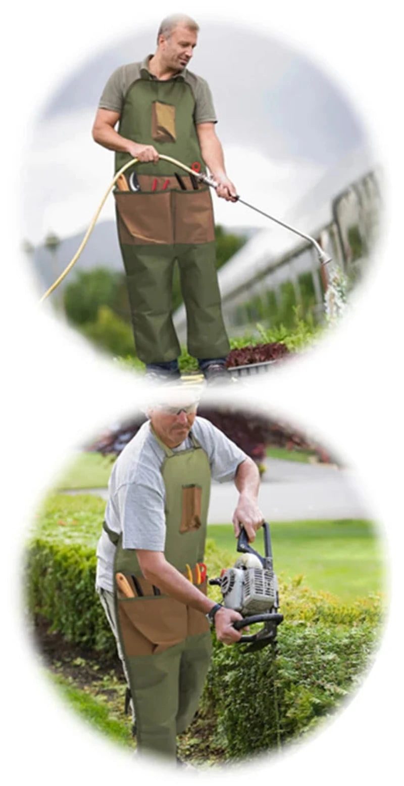 Tablier jardinage utilisation 