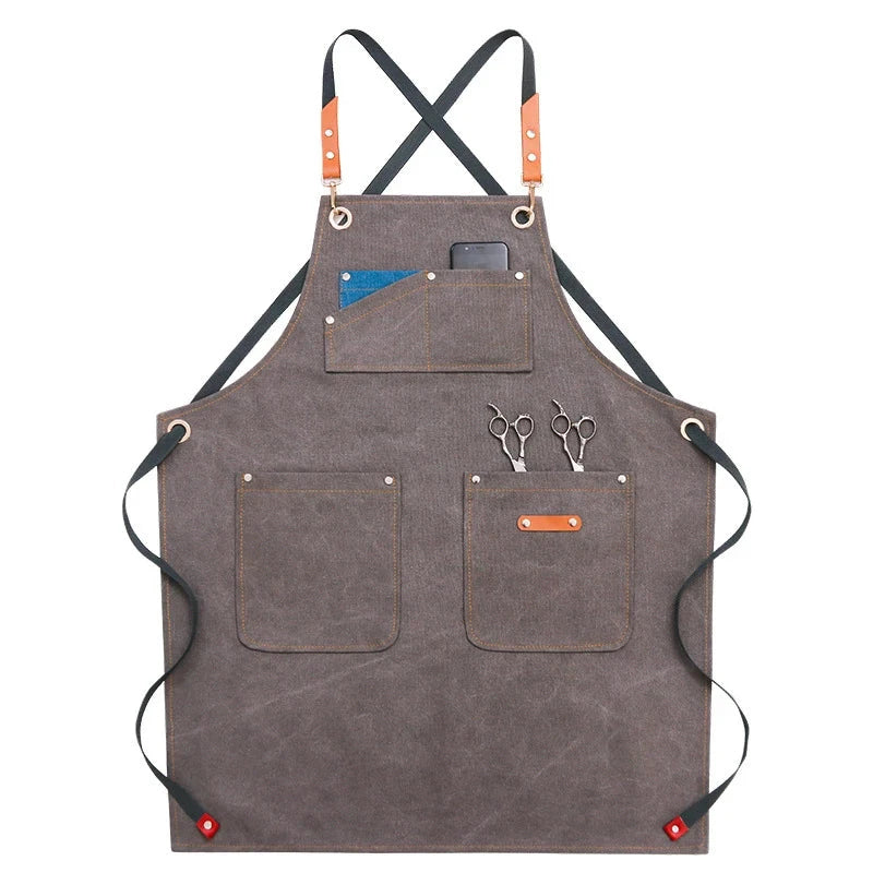 Tablier menuisier gris