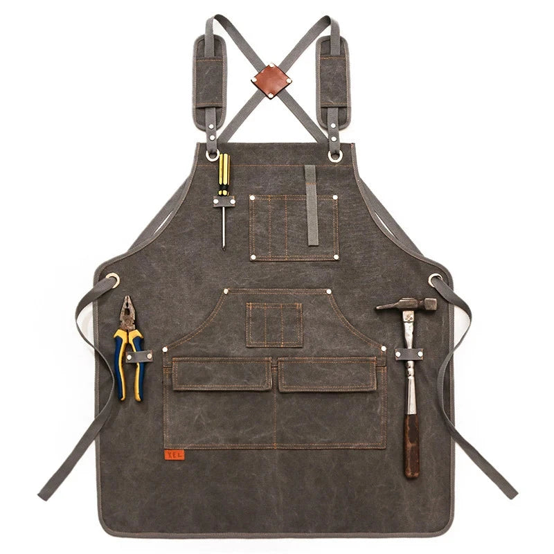Tablier menuisier gris foncée