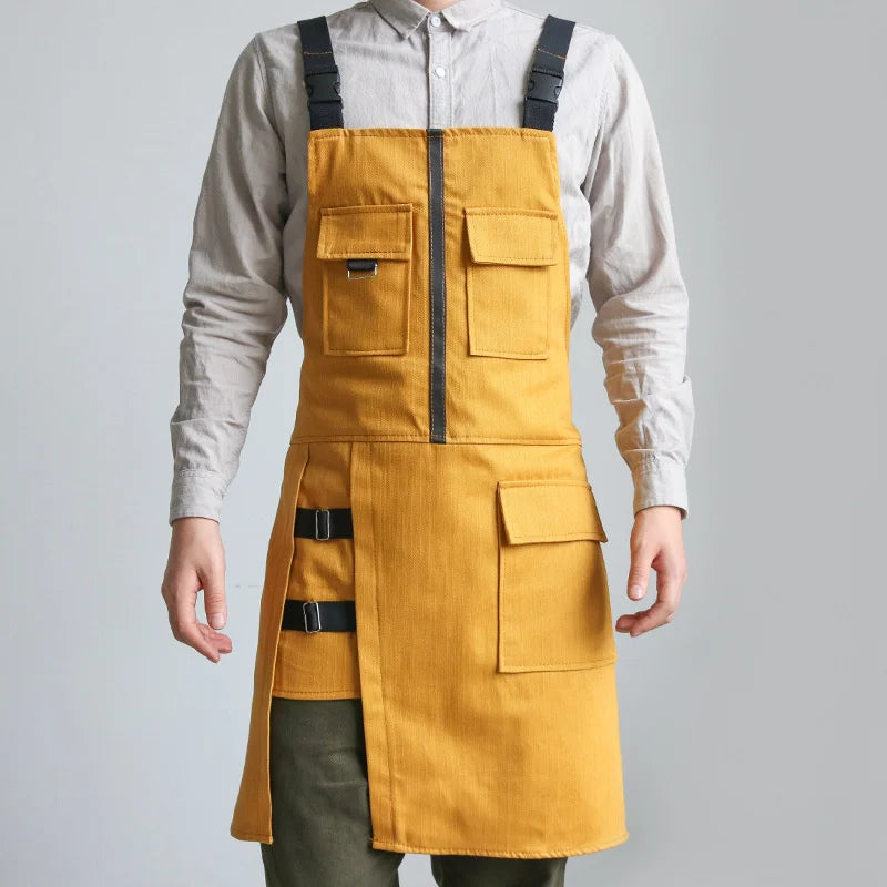 Tablier multifonction jaune