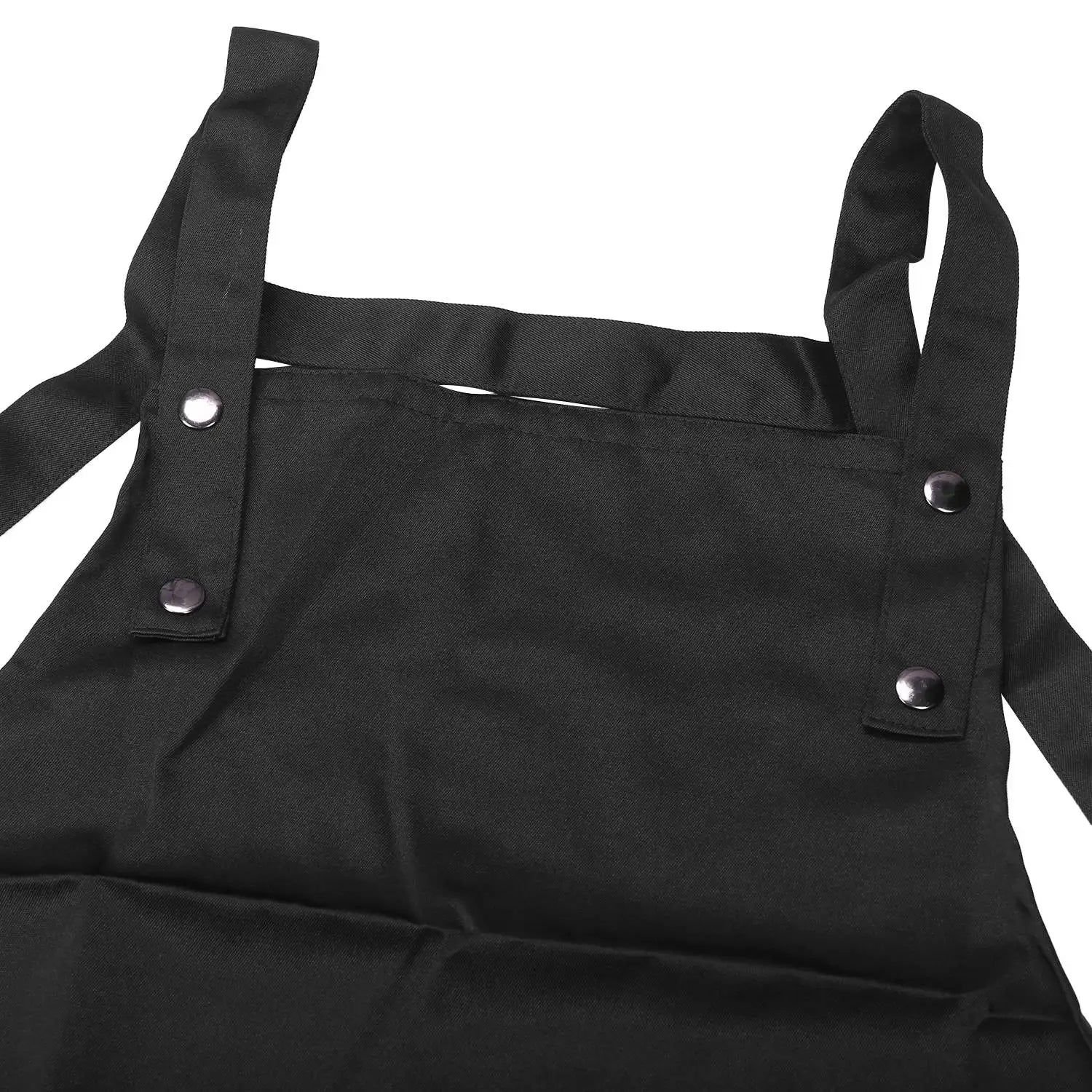 Tablier noir brettelles détachable 