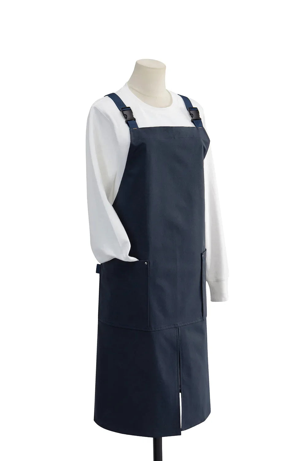 Tablier pour adulte bleu foncée 